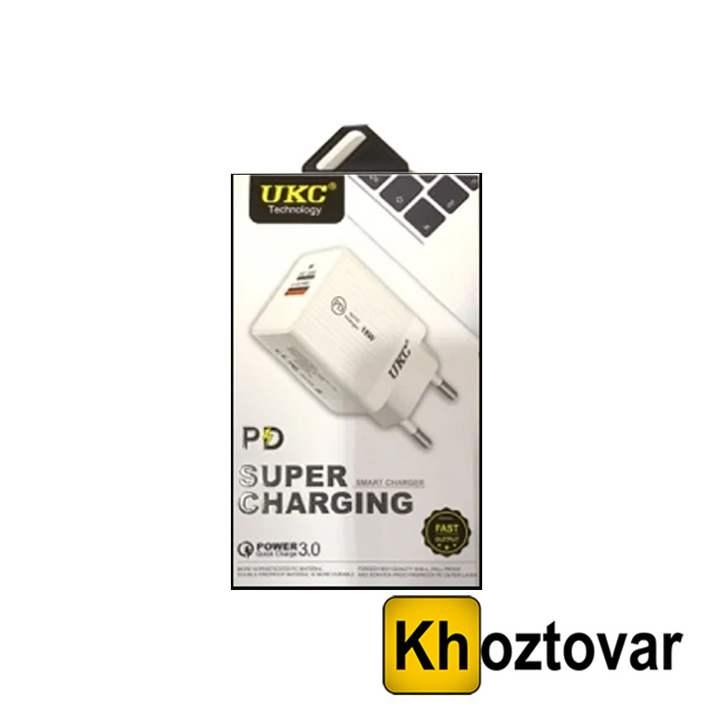 Мережевий адаптер 2 USB Fast Charge APD 889 <unk> 18 W