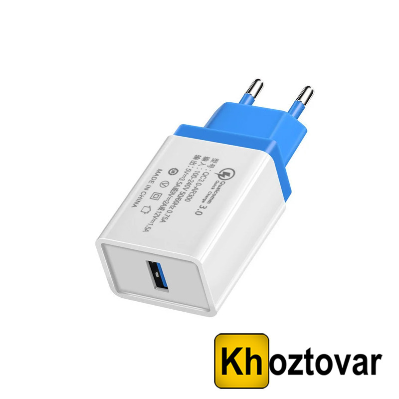 Мережевий адаптер USB Fast Charge QC 3.0 AR-60