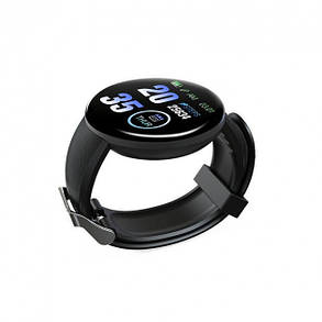 Функціональні смарт-годинник Smart Watch D18 Чорні, фото 2