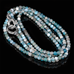 Намисто шнурок з апатиту, Ø2,0 мм, 269 ОА