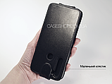 Відкидний чохол з натуральної шкіри для Xiaomi Redmi Note 8T, фото 5