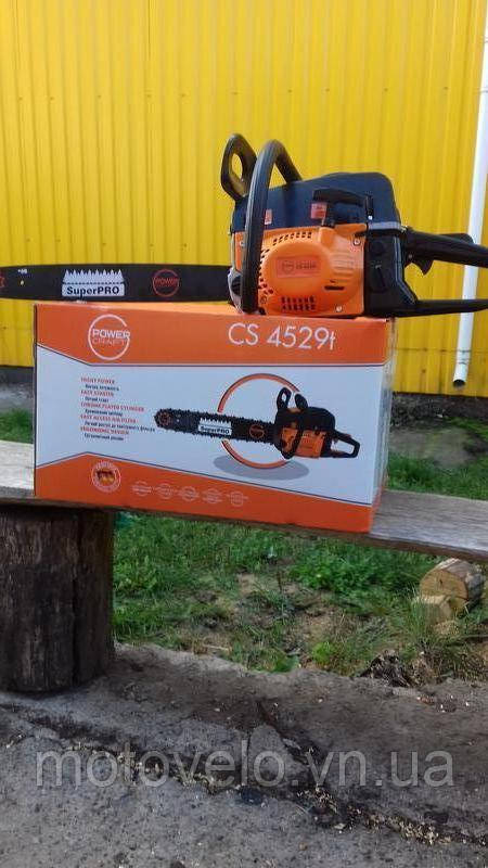 Бензопила POWERCRAFT CS4529t
