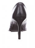 Жіночі туфлі на підборах чорні 40 ESMARA ®, фото 2