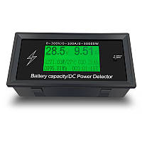 8 в 1; 0-320В, 0-100А Вольтметр, Амперметр, Ватметр, Вимірювач ємкості акумулятора