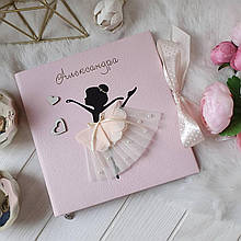 Дитячий іменний фотоальбом для новонародженої дівчинки (Бебібук до 6 років)