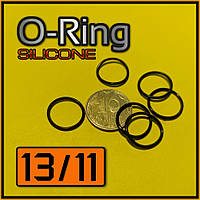 O-Ring № 13 / 11. Уплотнительное кольцо из силикона для электронных сигарет.