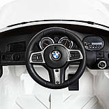Дитячий електромобіль BMW (2 акумулятори, MP3, SD, USB) Bambi JJ2164EBLR-1 Білий, фото 6