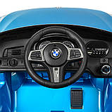 Дитячий електромобіль BMW (2 акумулятори, MP3, SD, USB) Bambi JJ2164EBLRS-4 Синій, фото 5