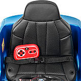 Дитячий електромобіль BMW (2 акумулятори, MP3, SD, USB) Bambi JJ2164EBLRS-4 Синій, фото 6