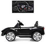 Дитячий електромобіль Porsche (2мотори 25W, 2 акумулятори, МР3, USB) Bambi M 3176EBLR-2 Чорний, фото 3