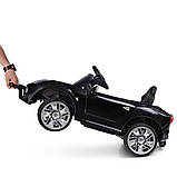 Дитячий електромобіль Porsche (2мотори 25W, 2 акумулятори, МР3, USB) Bambi M 3176EBLR-2 Чорний, фото 5