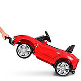 Дитячий електромобіль Porsche (2мотори 25W, 2 акумулятори, МР3, USB) Bambi M 3176EBLR-3 Червоний, фото 5
