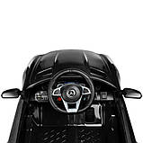 Дитячий електромобіль Mercedes (2 мотори по 20W, 2 акумулятори, MP3, USB, автофарбування) Bambi M 4105EBLRS-2 Чорний, фото 4