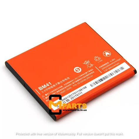 АКБ XIAOMI Redmi 1S/Red Rice 1S (BM41), фото 2