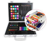 Набір для малювання WORISON в алюмінієвому кейсі 70 предметів, фото 5