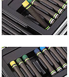 Набір для малювання WORISON в алюмінієвому кейсі 70 предметів, фото 6