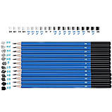 Художній набір для малювання та ескізів (50 предметів), фото 5