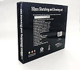 Художній набір для малювання та ескізів (50 предметів), фото 9