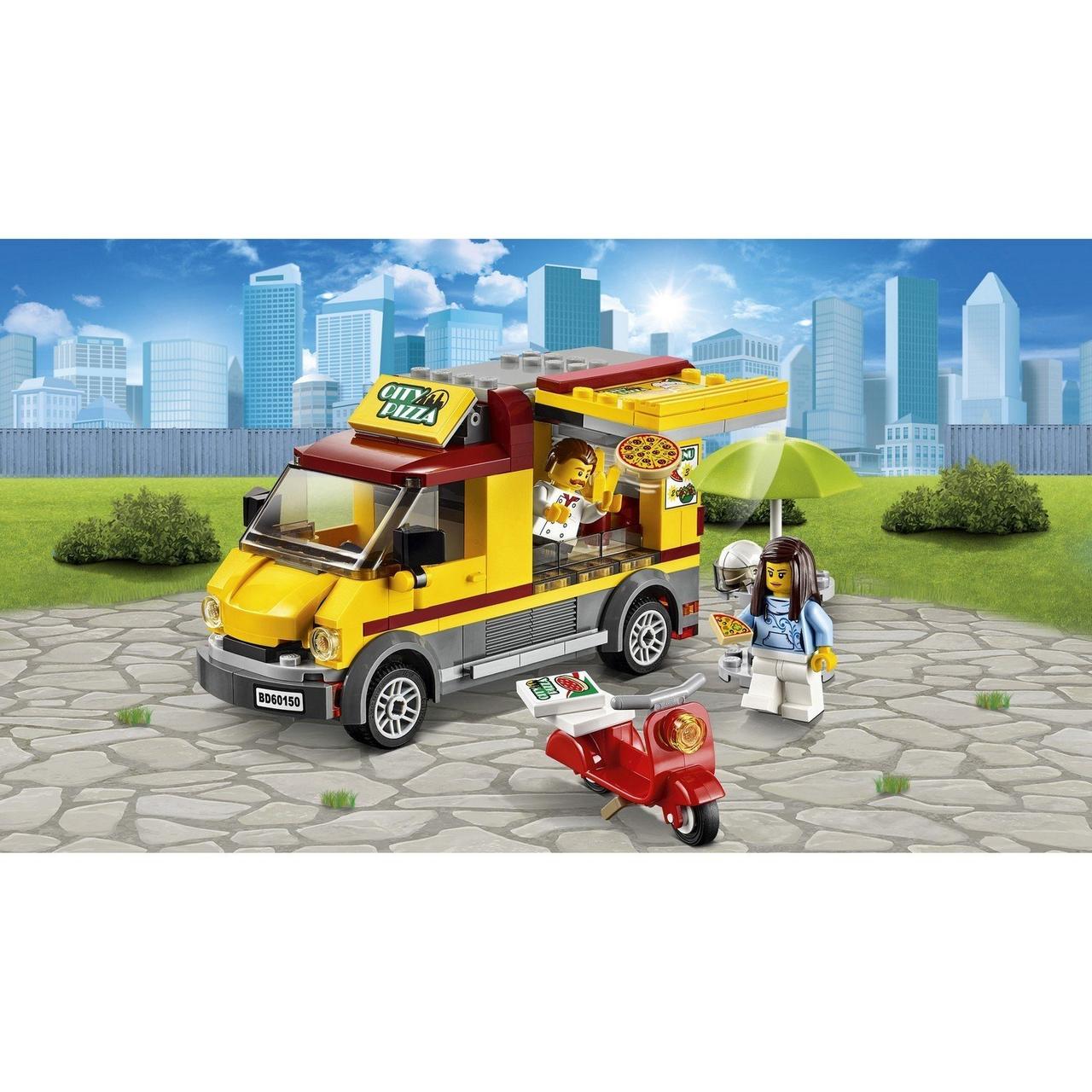 LEGO ЛЕГО City Фургон-пиццерия 60150 - фото 4 - id-p1173949088