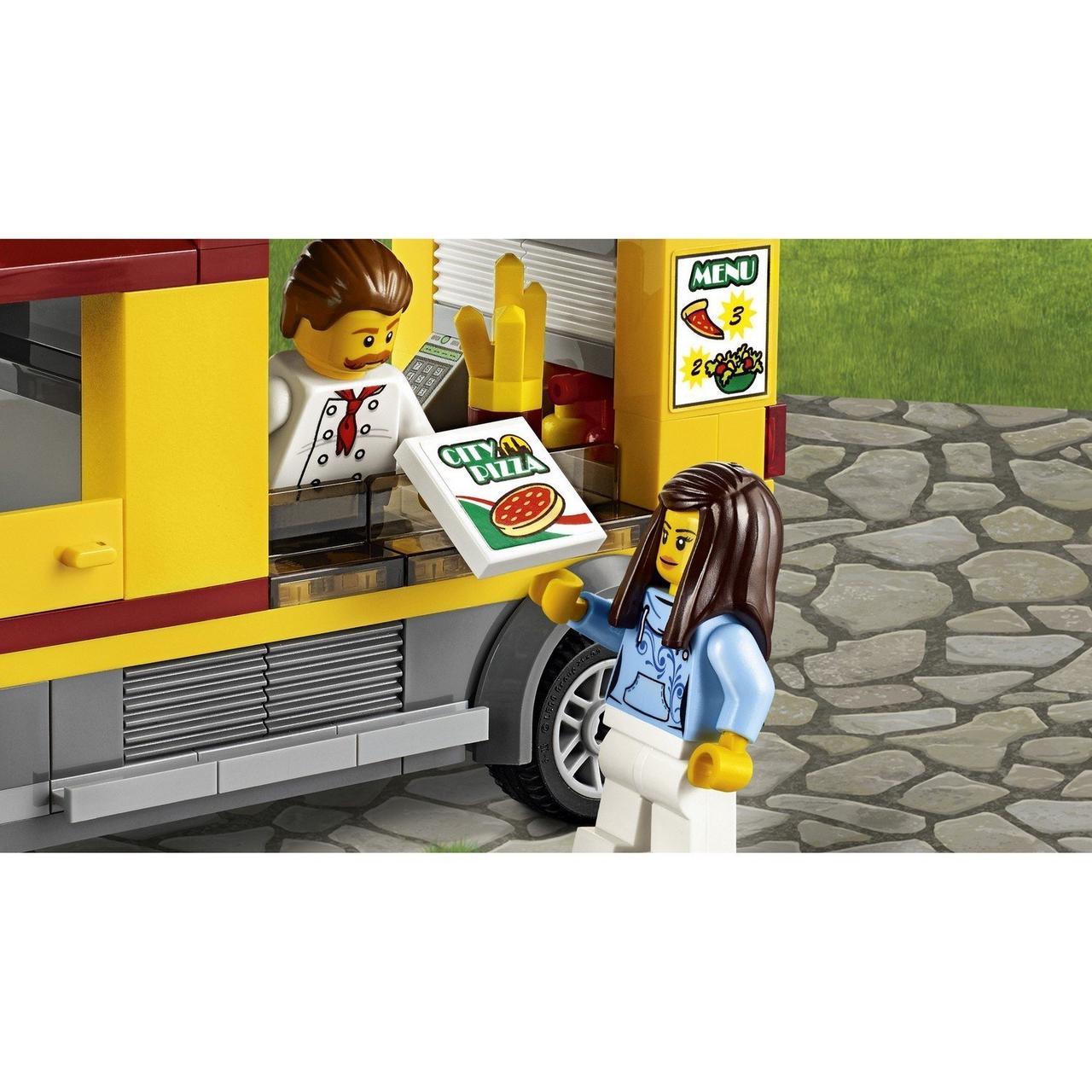 LEGO ЛЕГО City Фургон-пиццерия 60150 - фото 7 - id-p1173949088