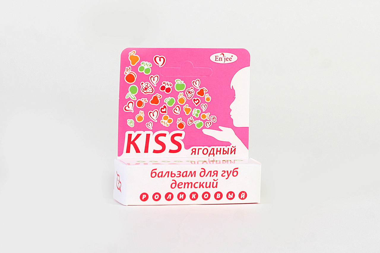 Бальзам для губ дитячий Enjee KISS "Ягідний"