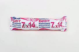 Бинт марлевий медичний нестерильний 7м*14см "Білосніжка"