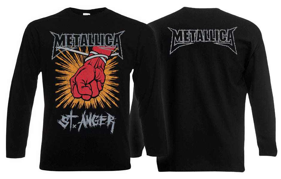 Футболка довгий рукав METALLICA St. Anger