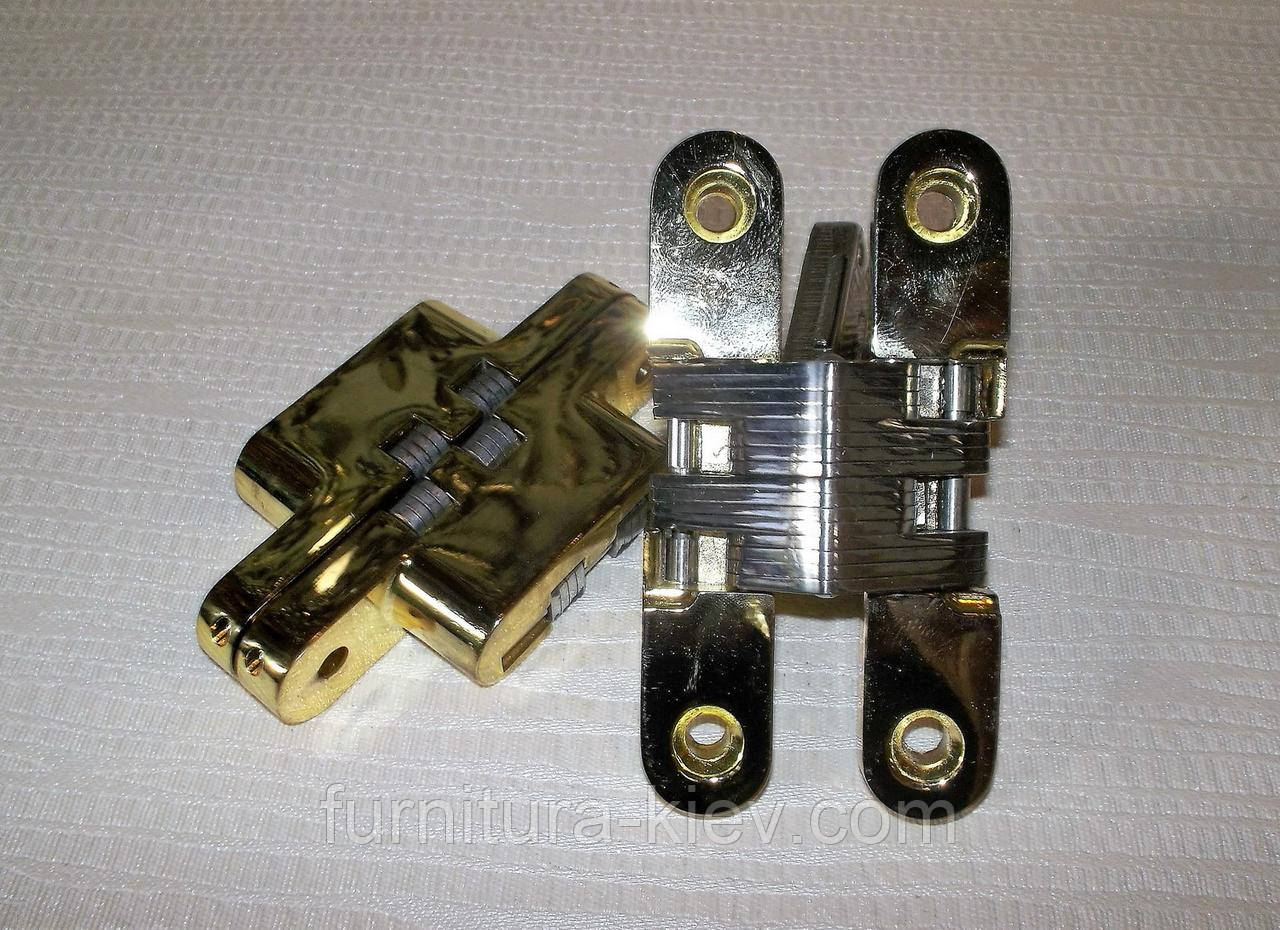 Петля прихованого монтажу 95х18 золото, фото 1