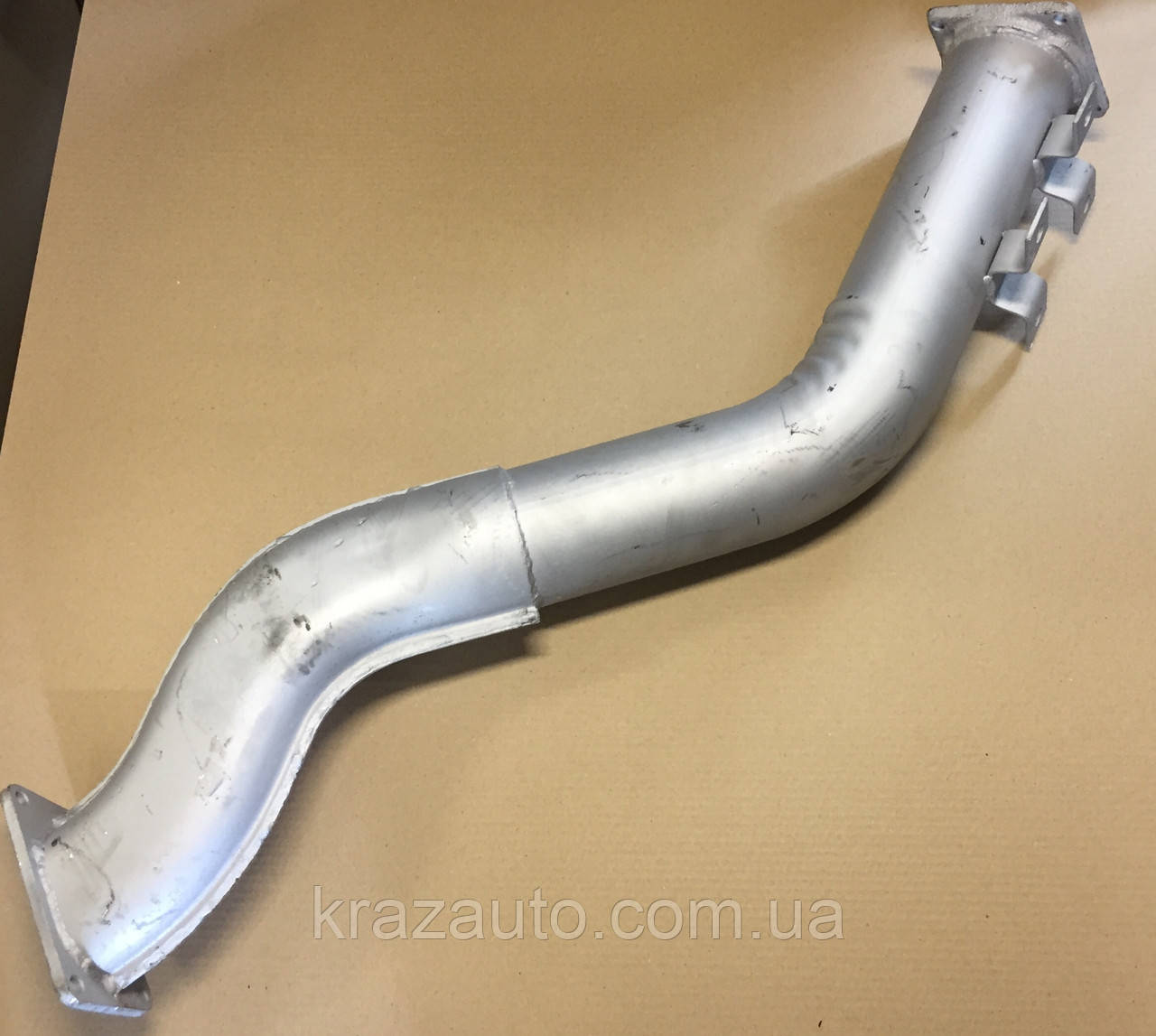 Труба приймальна КРАЗ передня L-940 mm. (без інтеркулера) 643706-1203010, фото 1