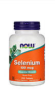 Селен 100 мкг Now Foods, Selenium, , 250 капсул