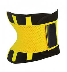 Пояс для схуднення на липучці Hot Shapers Belt Power стягувальний Жовтий, розмір L