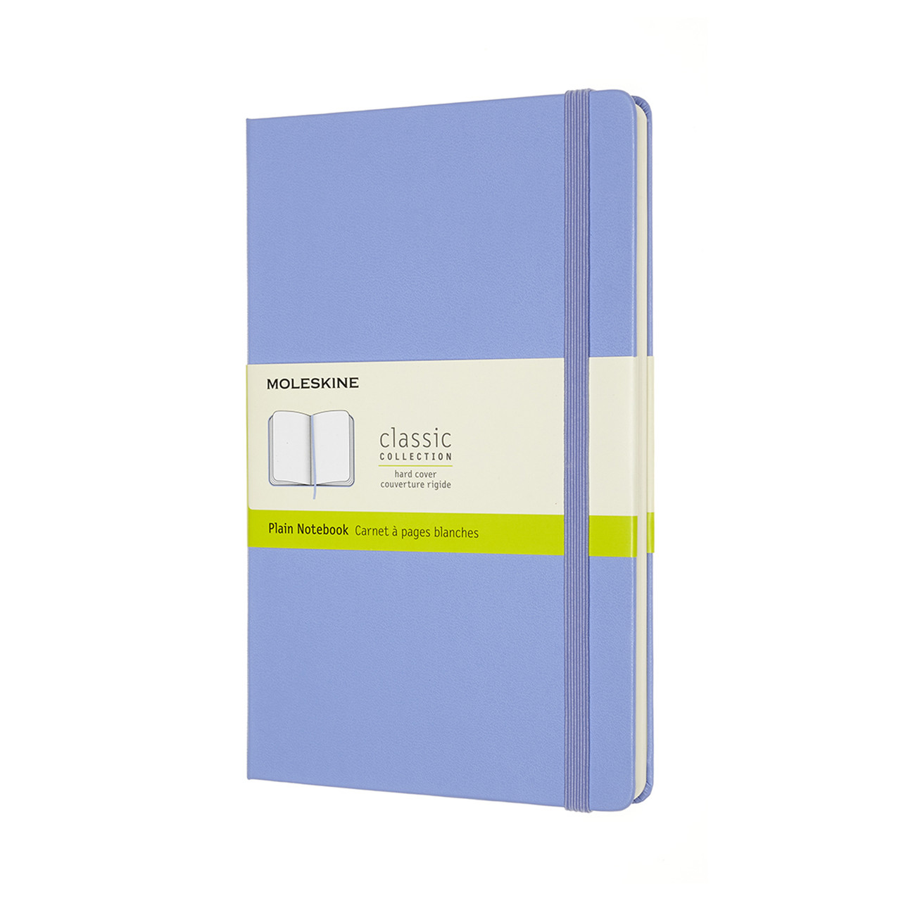 Блокнот Moleskine Classic середній 13х21 см нелінований Блакитна Гортензія (QP062B42) (8056420850826)