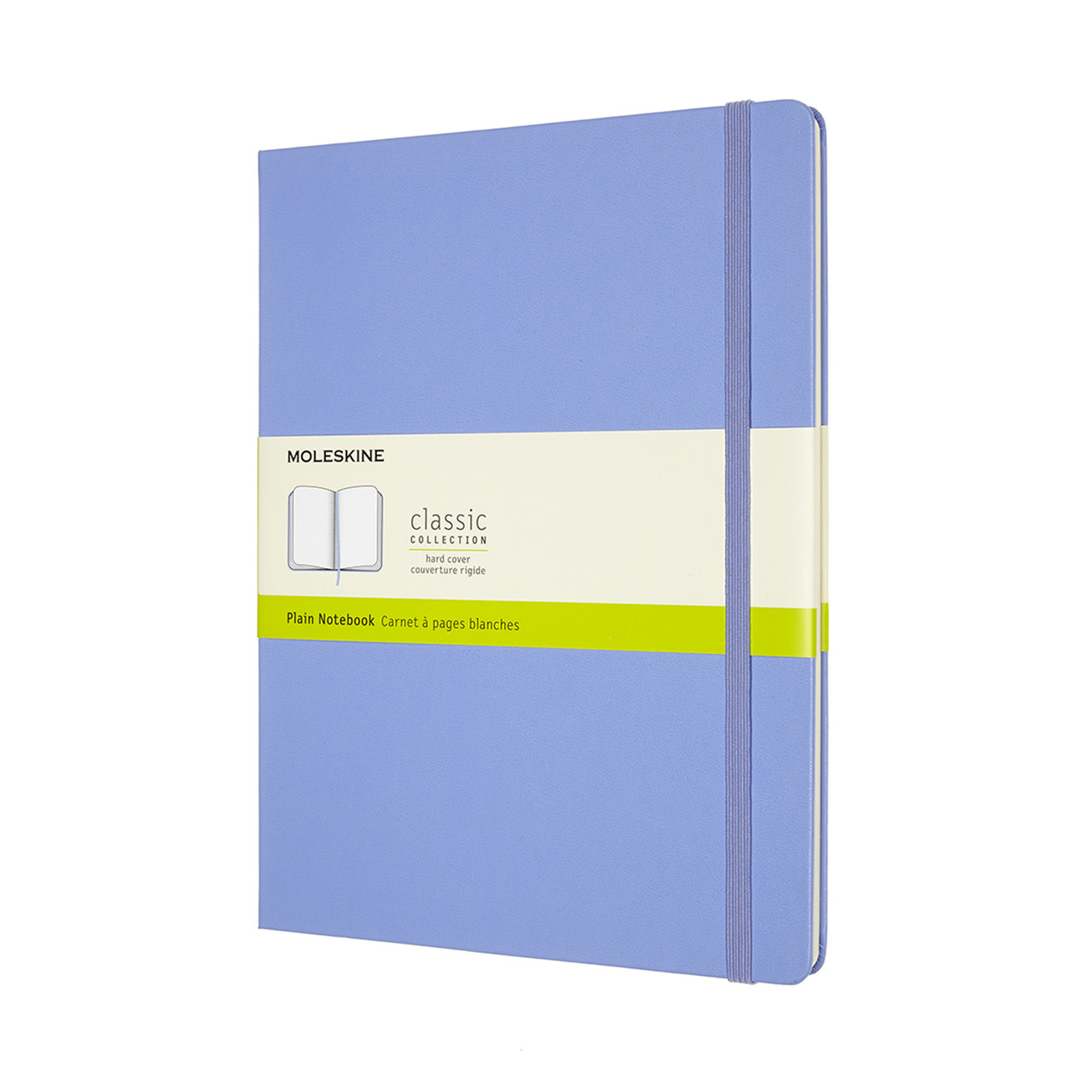 Блокнот Moleskine Classic Великий 19х25 см нелінований Блакитна Гортензія (QP092B42) (8056420850840)