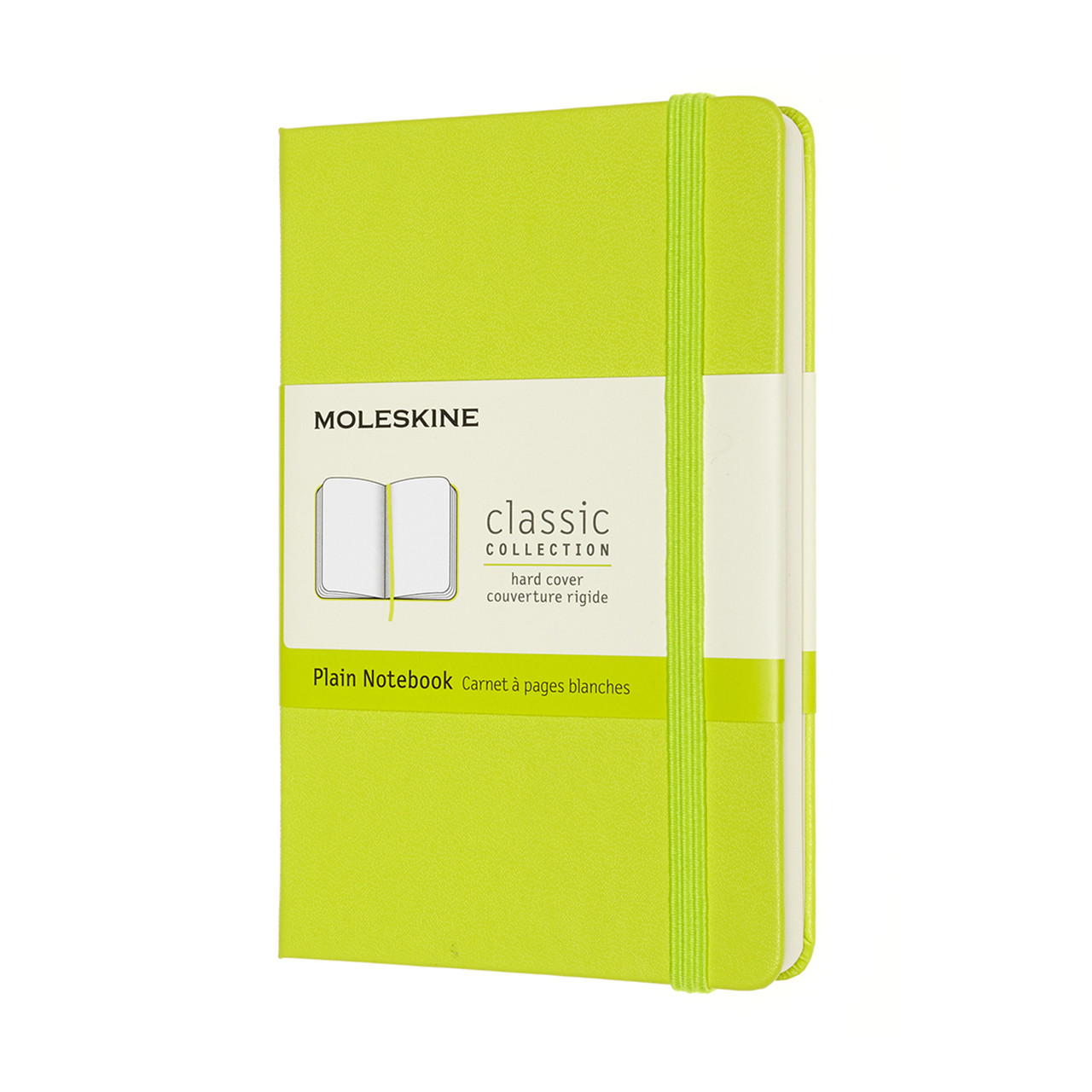 Блокнот Moleskine Classic кишеньковий 9х14 см нелінований Лимонний Зелений (QP012C2) (8056420850864), фото 1