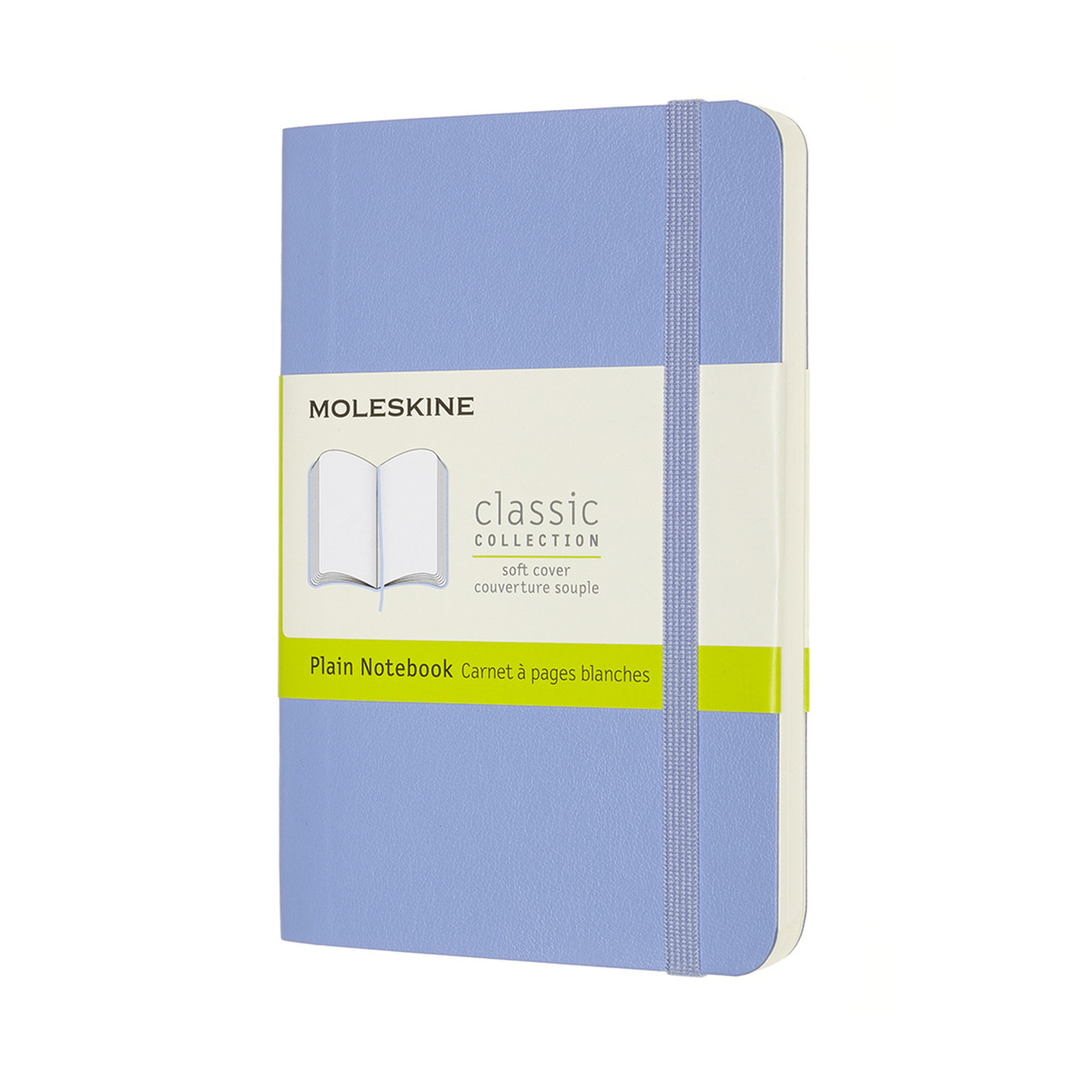 Блокнот Moleskine Classic кишеньковий 9х14 см нелінований Блакитна Гортензія М'яка обкладинка (8056420850925)