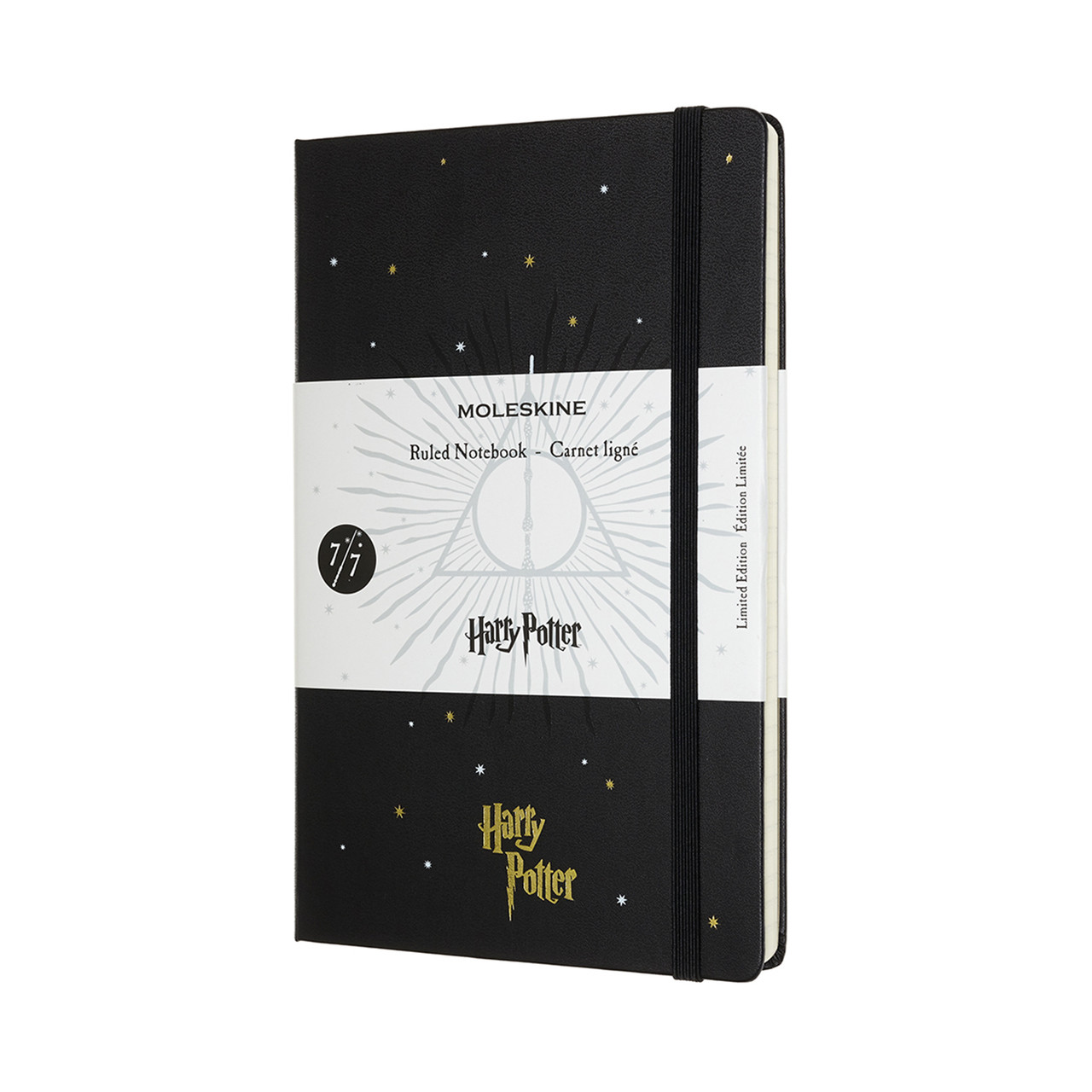 Блокнот Moleskine Limited Harry Potter середній 13х21 см 7/7 в лінію Чорний (LEHP02QP060G) (8053853604002)