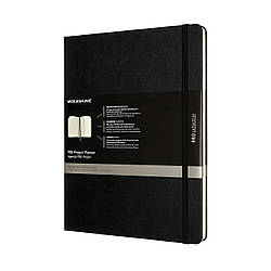 Блокнот-планер проектів Moleskine PRO Великий 19х25 см Чорний (DHBPRO4YX) (8056420851373)