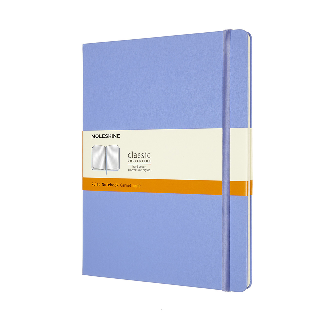 Блокнот Moleskine Classic Великий 19х25 см в лінію Блакитна Гортензія (QP090B42) (8056420850833)