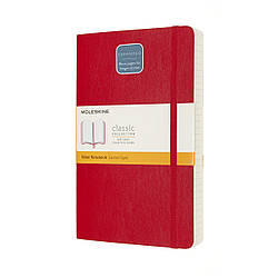 Блокнот Moleskine Classic Expanded середній 13х21 см в лінію Червоний М'яка обкладинка (8053853606211)