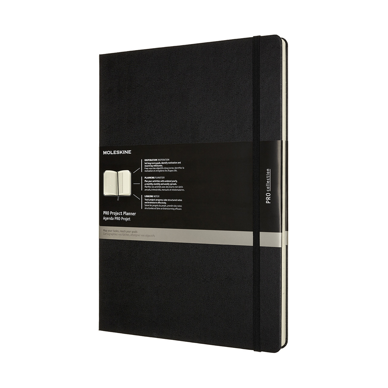 Блокнот-планер проектів Moleskine PRO А4 21х29,7 см Чорний (DHBPRO5YX) (8056420851380)