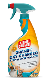 Simple Solution Orange Oxy Charged Stain & Odor Remover нейтралізатор плям і запахів, 945 мл