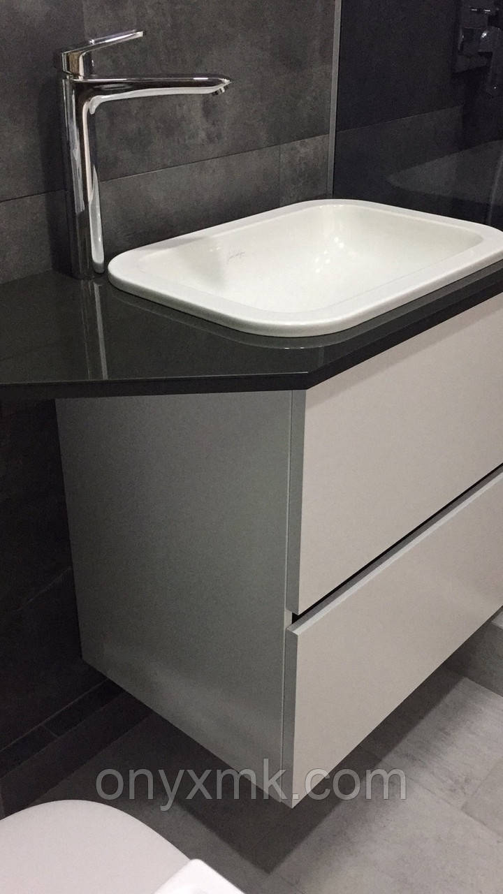 Підвісна тумба під накладний умивальник, фото 1