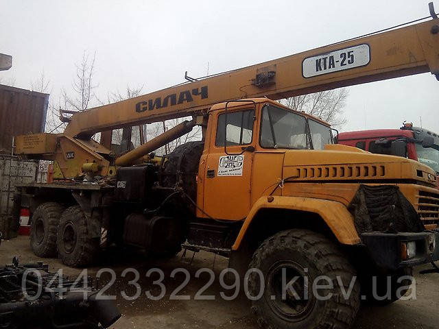 Оренда автокрана 25 тонн — Кран всюдихід