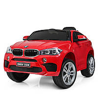 Детский электромобиль BMW (2 мотора по 35W, 2аккум, MP3, USB) Джип Bambi JJ2199EBLR-3 Красный