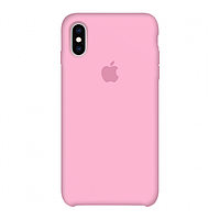 Силиконовый чехол на айфон/iphone Х/Хs pink розовый