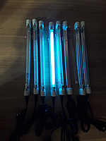 Бактерицидна лампа кварцова (без озону) Osram PURITEC HNS 8w T5 + світильник із відбивачем (15 кв. м.)