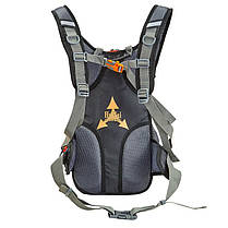 Моторюкзак із місцем під гідратор MONSTER MS-6339-BK 14 л 45x25x12 см чорний-червоний, фото 3