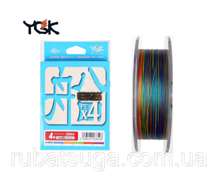 Шнур плетений YGK Veragass PE x4 150m, фото 1