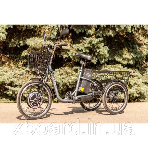 Електровелосипед VEGA HAPPY (Gray) (трицикл) + реверс, фото 1