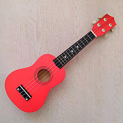 Укулеле сопрано 21" HM100-GB червоний + медіатор